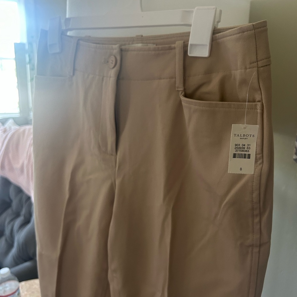Talbots Classic Beige Pants